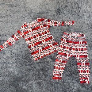 Baby Gap Christmas PJ set size 12-18 months